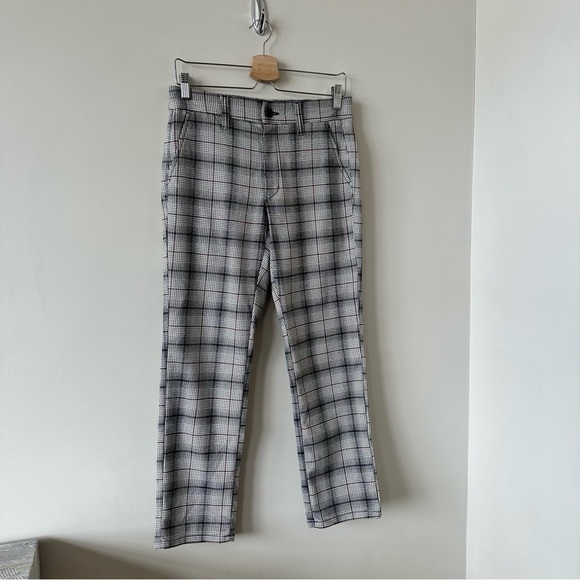 American Eagle-Ankle Plaid Spring Pants (Size:4) - Picture 5 of 10